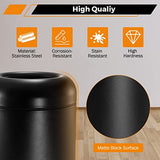 Commercial Trash Can 16.5 Gallon Open Top Outdoor Indoor Garbage Enclosure Inner with Lid Inside Barrel
