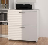 Bestar Universel 29W Lateral File Cabinet in White