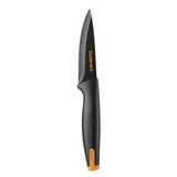 Cuisinart Advantage Nonstick Ceramic-Coated Knife Set, 7-Piece Acrylic Block Stainless Steel Knives for Precise Cutting, Durable Kitchen Knife Set with Ergonomic Handles, C55-7PCE