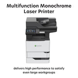 Lexmark MX721ade Monochrome Laser Printer, Integrated Duplex, 7-inch Color Touch Screen, Energy Star