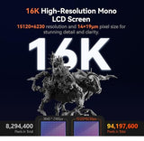 Creality Halot-X1 Combo Resin 3D Printer, 10.1" 16K Mono LCD, 14×19 μm, 170 mm/h High-Speed Printing, Intelligent Resin Management, Fully Assembled Auto Leveling