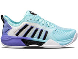 K-Swiss Women's Pickleball Supreme Shoe, Tanager Turquiose/Persian Jewel/Black, 5 M