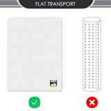 Kuyal Office Chair Mat for Carpet, 32x48 Clear Heavy Duty Computer Chair Mat, Under Desk Protector Carpeted Floors Mat, Easy Chair Movement,Ship Flat