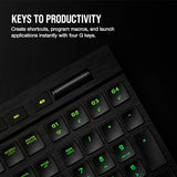 Corsair K100 AIR Wireless RGB Mechanical Gaming Keyboard - Ultra-Thin, Sub-1ms Slipstream, Low-Latency Bluetooth