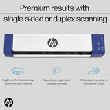Portable Document Scanner - 300 dpi Digital, USB & Wireless, Duplex Feed with Feeder for Two-Sided Pages