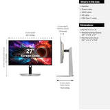 Samsung 27" Odyssey OLED G8 (G80SH) Gaming Monitor - QD-OLED, 4K Resolution