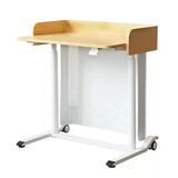 le Laptop Stand with 4 Wheels Metal Podium for Church School Office Modern Speaker Table Portable Presentat Desk Conference Use