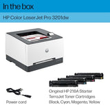HP Color Laserjet Pro 3201dw Wireless Color Laser Printer, Office Printer