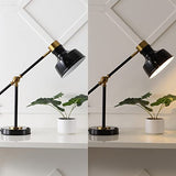 JONATHAN Y JYL7124A Allegra 18.5" Adjustable Cantilever LED Task Lamp, USB Charging Port, Classic, Coastal, Industrial, Farmhouse