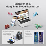 Kobra S1 3D Printer Only, Support Multi Color Printing Needs ACE Pro, Max 600mm/s High Speed High Precision