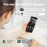 Doorbell Camera Wireless No Subscription, 2K Video Doorbell with Chime, 2-way Audio, Instant Alert, Human Detection XTU