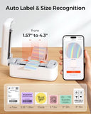 Bluetooth Label Printer for 4x6 Thermal Shipping Label Small Business