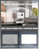 【Flagship Official Licensed Google TV】Smart Outdoor 4K Projector with WiFi and Bluetooth