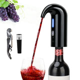 Electric Wine Aerator Dispenser Set – Automatic Wine Decanter & Pourer with LED Display, 200ml Smart Pour Control, Rechargeable Wine Pump & Stopper