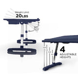 TotalDesk Portable Workstation and Lap Desk with Adjustable Height