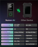 GlocalMe Numen Air 5G Mobile Hotspot, Portable WiFi Hotspot for Travel in 200+ Countries, Ultra High Speed Pocket Hotspot Device with Speed Up to 2.5Gbps, No SIM Card Required, 16 Connected Devices