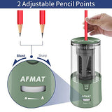 Auto Stop, Super Sharp & Fast, Electric Pencil Sharpener Plug in for 6-12mm No.2/Colored Pencils/Office