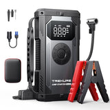 Portable Car Jump Starter with Air Compressor, TREKURE 150PSI 4000A TREKURE