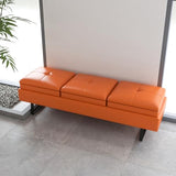 kinbor Waiting Room Bench for Salon - Modern Bench Waiting Room Chairs