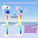 VANYA DSLR Photo Booth Machine,15.6 inch Touch Screen Mirror Photo Booth Instant Print