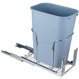 Pull Out Trash Can, 37 Quart Recycling Bin with Silent Slide, Sink VEVOR