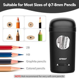 Electric Pencil Sharpener, Fully Automatic Pencil Sharpener for 7-8mm Pencils