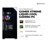 CyberPowerPC Gaming PC, AMD Ryzen 9 9900X, GeForce RTX 5070 12GB