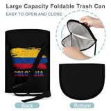 generic Colombia Flag Car Trash Can,Car Accessory Interior Garbage Can,Automobile Universal Bin Organizer