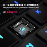 Corsair K100 AIR Wireless RGB Mechanical Gaming Keyboard - Ultra-Thin, Sub-1ms Slipstream, Low-Latency Bluetooth