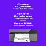 Rollo USB Shipping Label Printer - Commercial Grade 4x6 Thermal Label Printer for Shipping Packages