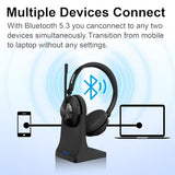 Charging Base & Mic Mute for Work from Home/Office/PC/Laptop/Computer/Cellphone