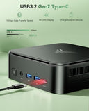KAMRUI E3B Mini PC 32GB RAM 512GB SSD AMD Ryzen 7430U Mini Gaming Computer