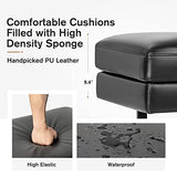 Furmax Waiting Room Chairs Faux Leather Office Guest Chair