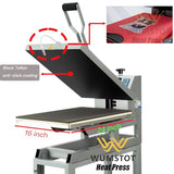 16x24 Heat Press Machine | Large Heat Press 110V 2000W with Infrared Positioning & Stand