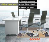 Chair Mat for Hardwood Floor,48"*36" Under Desk Mat for Home Office Leisure Time