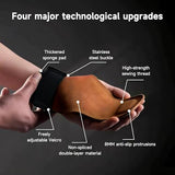 Weight Lifting Straps Heavy Duty, Adjustable Gym Lifting Straps with Double-Layer Palm Grip, Wrist Support for Deadlifts, Weightlifting