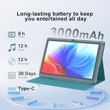 7 inch Android 14 Tablet, 7'' HD IPS Touchscreent, Quad-Core