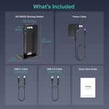 Plugable USB 3.0 and USB-C Universal Laptop Docking Station with 2 HDMI Ports for Windows, Mac (Driver Required