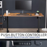 VIVO Electric 55 x 24 in Standing Desk, Memory Height Adjustment