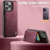 Vinich for iPhone 14 Pro Max Wallet Case with Card Holder, RFID Blocking Credit Slots Kickstand Shockproof Phone Cover Fit for iPhone 14 Pro Max 6.7" Burgundy