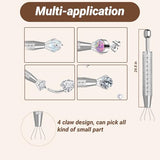 Piercing Ball Grabber Tool for Changing Jewelry,14G 16G 18G 20G Stainless Steel Piercing Tapers with Threaded & Threadless Insertion Pins for Ear/Nose/Cartilage/Dermal/Septum, Eyebrow/Tongue