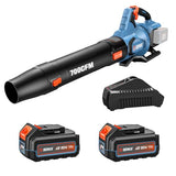 SENIX Leaf Blower Cordless, 40V Max Electric Leaf Blowers, Includes 2 x 4.0Ah Battery and Charger (BLAX2-M2)