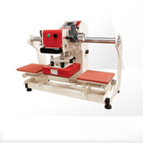 Double-Position Sublimation Label Heat Press Machine Pneumatic Automatic Hot Stamping for DIY T-Shirt Printer for Offices and Factories(1515)