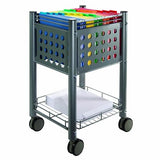 Mobile Rolling File Cart on Wheels, Sidekick Hanging File Cart