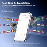 Qualcomm aptX Lossless, Dual Drivers, Translation Earbuds, Snapdragon Sound, 6 Mics AI Clear Calls, Hi-Res Sound