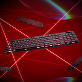 Redragon K618 PRO 3-Mode Wireless RGB Mechanical Keyboard, BT/2.4Ghz/Wired Low Profile Win/Mac Gaming Keyboard
