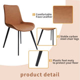 ZckyCine Dining Table Set for 6, Modern 78'' Wood Dining Table