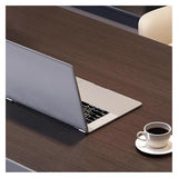 zhongxlla Standing Desk, Office Executive Desk with Storage Drawer, Modern Wooden Study Writing Workstation