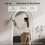 Candy Cordless Stick Vacuum Cleaner, 650W/320AW Powerful Suction, Up to 100min, Flexi-Fold Tube, SmartSense Tech, LED Headlights