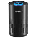 Hopmirth Upgraded Air Purifiers for Bedroom & Home with H14 True HEPA Filter, Covers Up to 1280ft², 360° Air Intake, Quiet Pet Air Purifier, Black